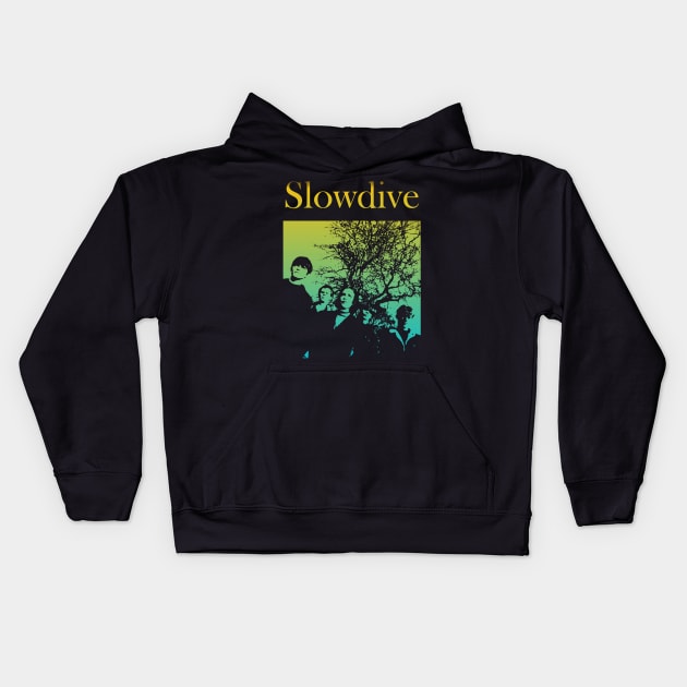 Slow Dive Kids Hoodie by UGLY BLACK SHEEP